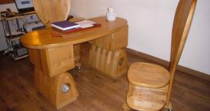 Scrivania design legno 4
